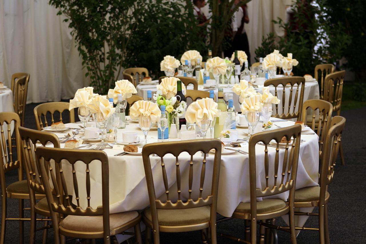mesa de casamento