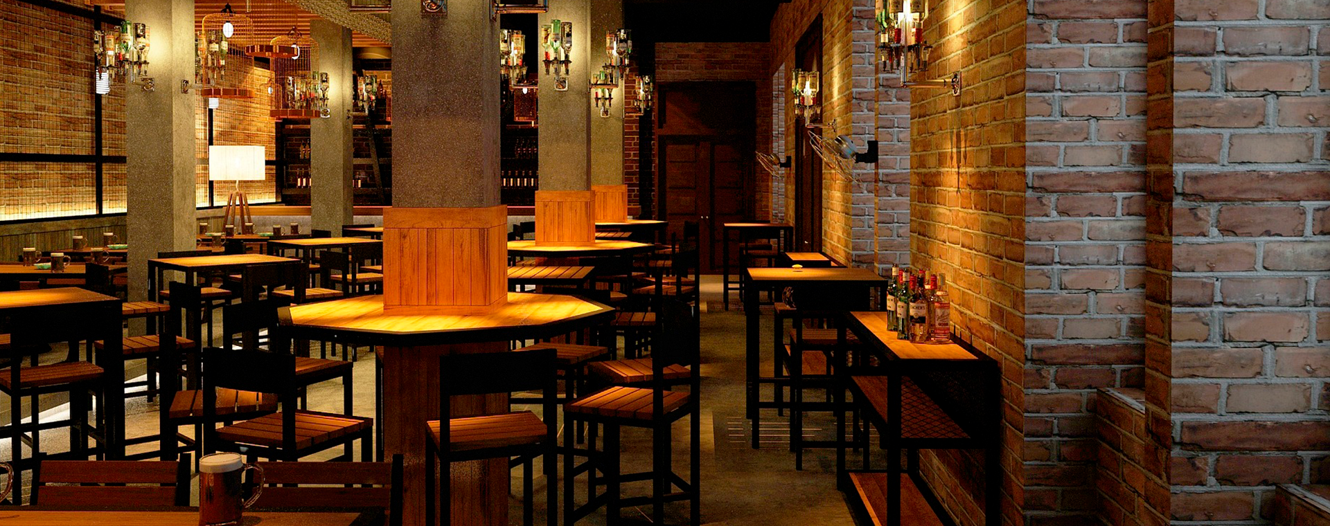 foto do interio do Restaurante